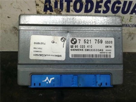 Centralita Cambio Automatico BMW Serie 3 Berlina  2 0 320d [2 0 Ltr  - 100 kW 16V Diesel CAT]