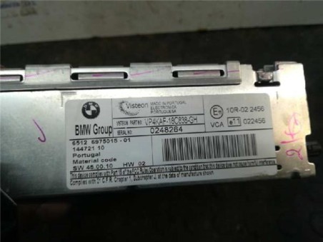 Radio / Cd BMW Serie 3 Berlina  2 0 320d [2 0 Ltr  - 100 kW 16V Diesel CAT]