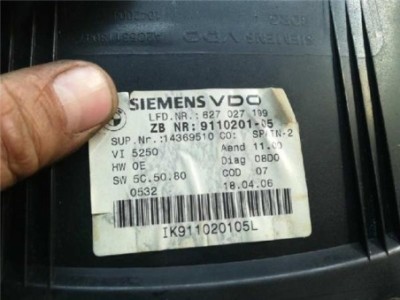 Cuadro Completo BMW Serie 3 Berlina  2 0 320d [2 0 Ltr  - 100 kW 16V Diesel CAT]