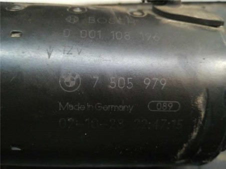 Motor Arranque BMW Serie 3 Compacto  1 8 316ti [1 8 Ltr  - 85 kW 16V]