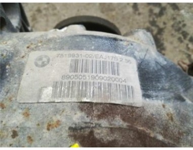 Grupo Diferencial Trasero BMW Serie 3 Berlina  2 0 320d [2 0 Ltr  - 100 kW 16V Diesel CAT]
