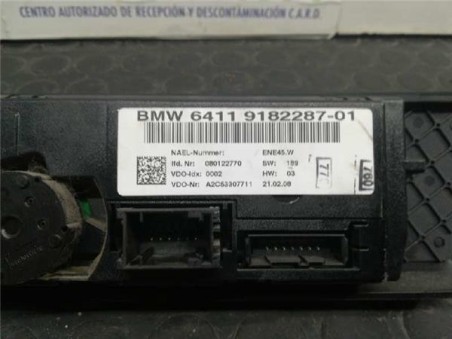 Mandos Climatizador BMW Serie 3 Berlina  2 0 320d [2 0 Ltr  - 100 kW 16V Diesel CAT]