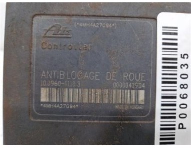 Nucleo Abs Citroen Xantia Berlina  2 1 Turbo D 12V