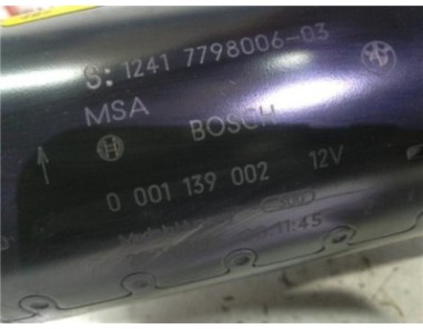 Motor Arranque BMW Serie 3 Coupe  2 0 320d [2 0 Ltr  - 130 kW Turbodiesel CAT]