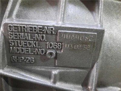 Caja Cambios Automatica BMW Serie 5 Berlina  2 5 523i [2 5 Ltr  - 125 kW 24V CAT]