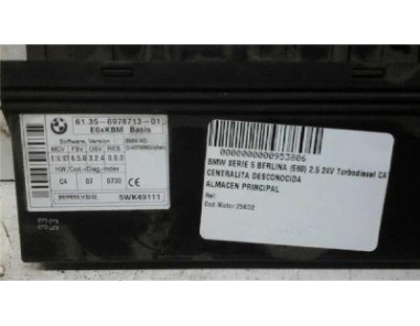 MODULO ELECTRONICO BMW Serie 5 Berlina  2 5 523i [2 5 Ltr  - 125 kW 24V CAT]
