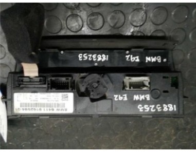 Mandos Climatizador BMW Serie 3 Coupe  2 0 320d [2 0 Ltr  - 130 kW Turbodiesel CAT]