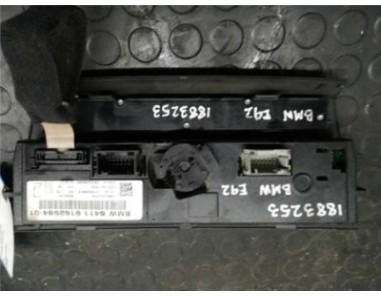 Mandos Climatizador BMW Serie 3 Coupe  2 0 320d [2 0 Ltr  - 130 kW Turbodiesel CAT]