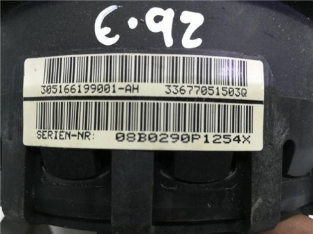 Airbag Volante BMW Serie 3 Coupe  2 0 320d [2 0 Ltr  - 130 kW Turbodiesel CAT]