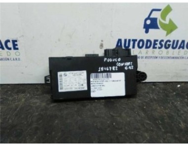 Modulo Confort BMW Serie 3 Coupe  2 0 320d [2 0 Ltr  - 130 kW Turbodiesel CAT]