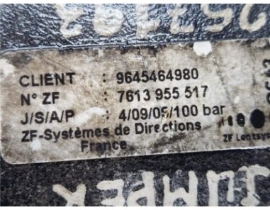 Bomba Servodireccion Citroen Jumper Furgón  2 2 29C 2 2 HDi 100 [2 2 Ltr  - 74 kW HDi CAT]