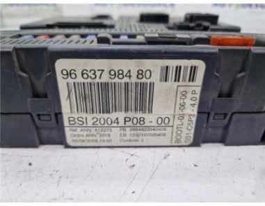 Centralita Citroen C4 Berlina  1 6 HDi