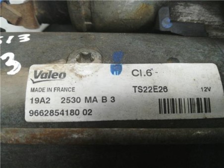 Motor Arranque Citroen C3  1 6 Collection [1 6 Ltr  - 68 kW HDi FAP]