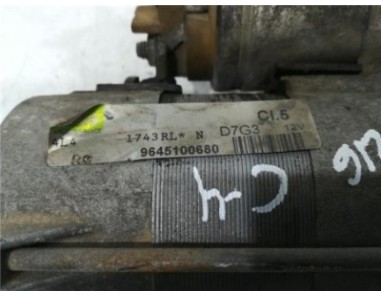 Motor Arranque Citroen C4 Berlina  1 6 HDi