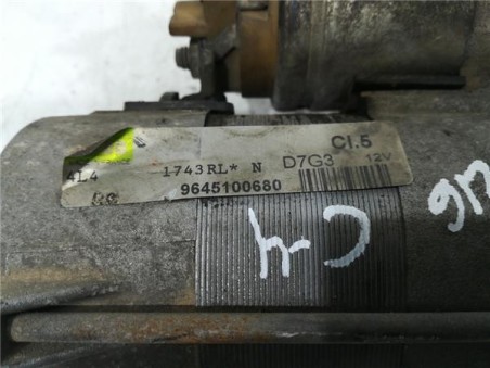 Motor Arranque Citroen C4 Berlina  1 6 HDi