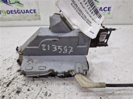 Cerradura Puerta Trasera Derecha Citroen C3  1 6 HDi