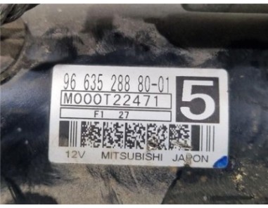 Motor Arranque Citroen C4 Berlina  1 6 HDi FAP 