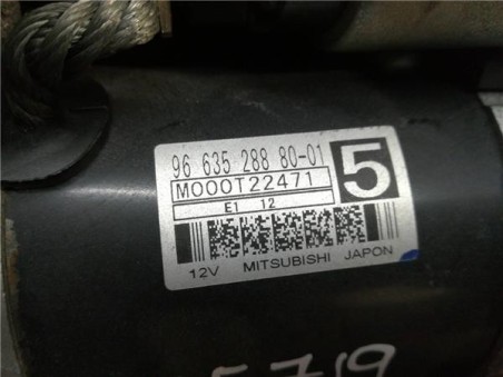 Motor Arranque Citroen C4 Berlina  1 6 HDi FAP 