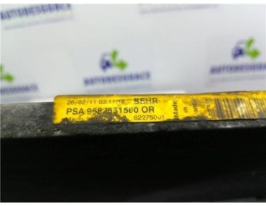 Radiador Aire Acondicionado Citroen C4 Berlina  1 6 HDi FAP 