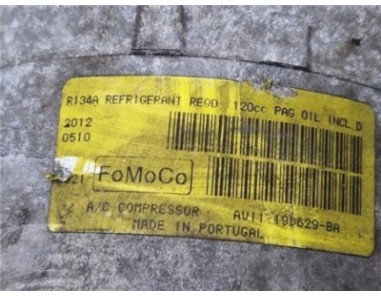 Compresor Aire Acondicionado Ford Focus Berlina  1 6 Titanium [1 6 Ltr  - 85 kW TDCi CAT]