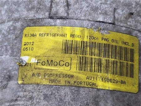 Compresor Aire Acondicionado Ford Focus Berlina  1 6 Titanium [1 6 Ltr  - 85 kW TDCi CAT]