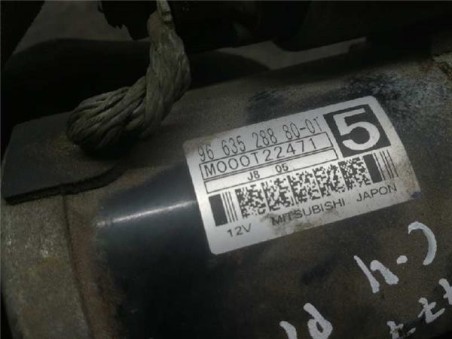 Motor Arranque Citroen C4 Picasso  1 6 HDi