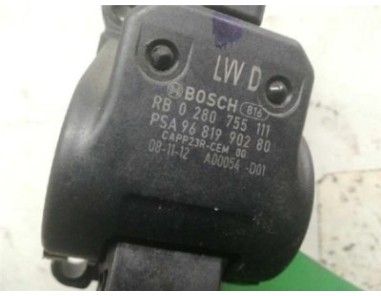 Potenciometro Pedal Gas Citroen C4 Picasso  1 6 HDi