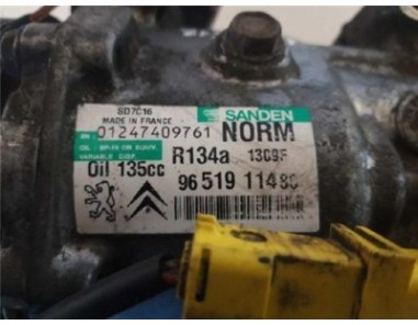 Compresor Aire Acondicionado Citroen C4 Picasso  1 6 HDi