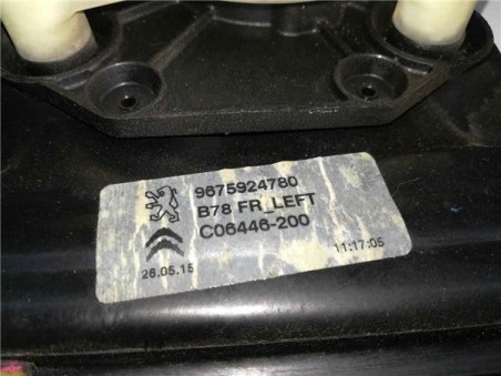 Elevalunas Electrico Delantero Izquierdo Citroen C4 Picasso/Spacetourer  1 6 Intensive [1 6 Ltr  - 88 kW Blue-HDI FAP]