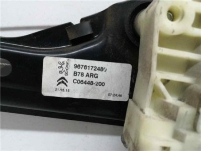 Elevalunas Electrico Trasero Izquierdo Citroen C4 Picasso/Spacetourer  1 6 Intensive [1 6 Ltr  - 88 kW Blue-HDI FAP]