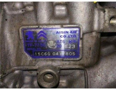 Caja Cambios Automatica Citroen C4 Picasso/Spacetourer  1 6 Intensive [1 6 Ltr  - 88 kW Blue-HDI FAP]