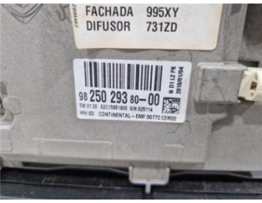PANTALLA NAVEGADOR Citroen C4 Picasso/Spacetourer  1 6 Intensive [1 6 Ltr  - 88 kW Blue-HDI FAP]