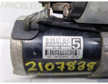 Motor Arranque Citroen C4 Picasso/Spacetourer  1 6 Intensive [1 6 Ltr  - 88 kW Blue-HDI FAP]