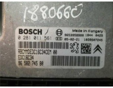 Centralita Citroen C5 Berlina  1 6 Attraction [1 6 Ltr  - 80 kW 16V HDi FAP]
