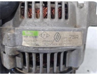 Alternador Renault Clio I Fase I / II  1 2 Alize [1 2 Ltr  - 43 kW]