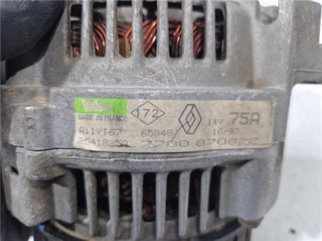 Alternador Renault Clio I Fase I / II  1 2 Alize [1 2 Ltr  - 43 kW]
