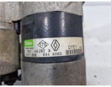Motor Arranque Renault Clio I Fase I / II  1 2 Alize [1 2 Ltr  - 43 kW]