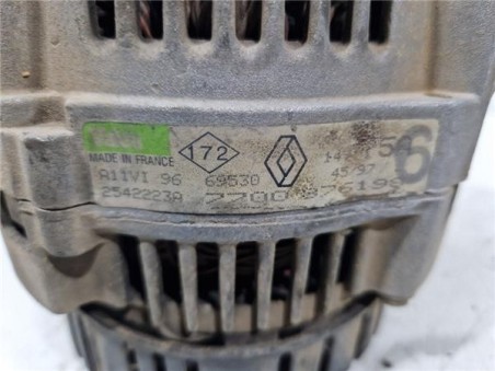 Alternador Renault Clio I Fase I / II  1 2 Alize [1 2 Ltr  - 40 kW]