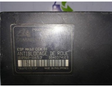 Nucleo Abs Citroen C5 Berlina  1 6 Attraction [1 6 Ltr  - 80 kW 16V HDi FAP]
