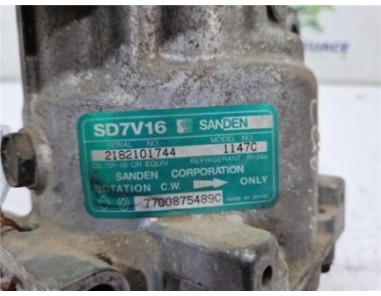 Compresor Aire Acondicionado Renault Clio I Fase I / II  1 2 Alize [1 2 Ltr  - 40 kW]
