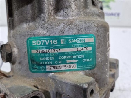 Compresor Aire Acondicionado Renault Clio I Fase I / II  1 2 Alize [1 2 Ltr  - 40 kW]