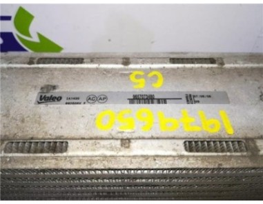Intercooler Citroen C5 Berlina  2 0 Exclusive [2 0 Ltr  - 100 kW HDi FAP CAT ]
