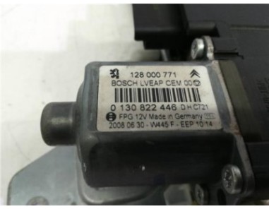Elevalunas Electrico Trasero Derecho Citroen C5 Berlina  2 0 Exclusive [2 0 Ltr  - 100 kW HDi FAP CAT ]