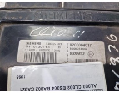 Centralita Renault Clio II Fase I  1 2 [1 2 Ltr  - 43 kW]