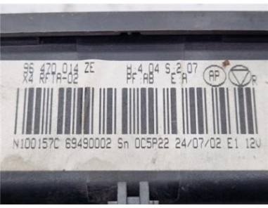 Mandos Climatizador Citroen C5 Break  2 2 HDi  