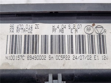 Mandos Climatizador Citroen C5 Break  2 2 HDi  