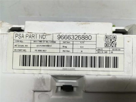 Cuadro Completo Citroen C5 Tourer  2 0 HDi