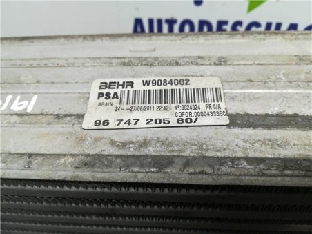 Intercooler Citroen C4 Picasso  2 0 SX [2 0 Ltr  - 110 kW HDi FAP]