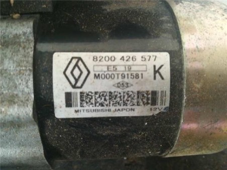 Motor Arranque Renault Kangoo I  1 5 Authentique [1 5 Ltr  - 48 kW dCi Diesel]