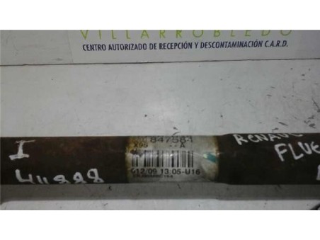 Transmision Delantera Izquierda Renault Fluence  1 5 Expression [1 5 Ltr  - 78 kW dCi Diesel FAP]